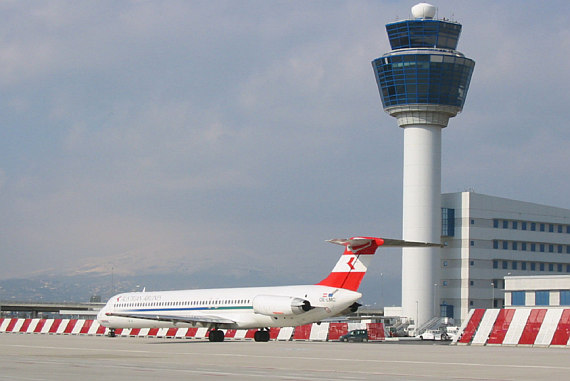 AUA Austrian Airlines MD-82 OE-LMC Foto AUA