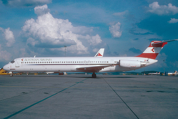 AUa Austrian Airlines MD-80 new colors OE-LMA Foto AUA AUa Austrian Airlines MD-80 new colors OE-LMA Foto AUA
