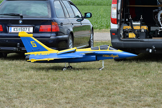 Flugplatzfest STockerau 2015 Foto Huber Austrian Wings Media Crew modell blue angels