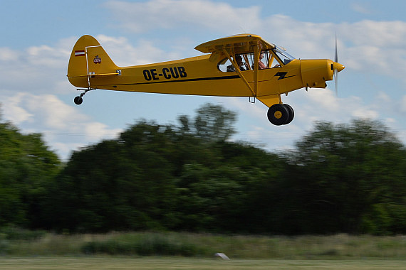 Flugplatzfest Stockerau 2015 28062015 Foto Huber Austrian Wings Media Crew AAM Piper Cub OE-CUB_11