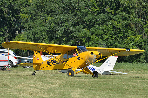 Flugplatzfest Stockerau 2015 28062015 Foto Huber Austrian Wings Media Crew AAM Piper Cub OE-CUB_4