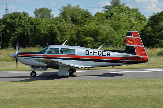 Flugplatzfest Stockerau 2015 28062015 Foto Huber Austrian Wings Media Crew D-EOEA Turbo Mooney