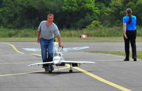 Fugplatzfest Stockerau 2015 Foto Huber Austrian Wings Media Crew Modell Concorde