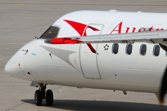 LOWI 11.06.15 Austrian Q400 OE-LGJ retail Bilderbergertreffen 2015 Foto Christian Schöpf