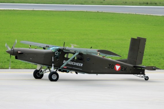 LOWI 11.06.15 Bundesheer Pilatus PC6 3E-EK Bilderbergertreffen 2015 Foto Christian Schöpf