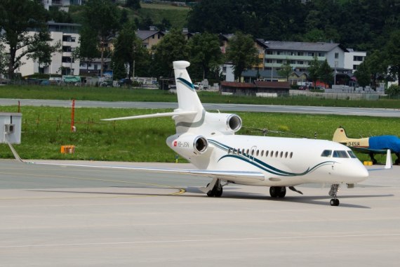 LOWI 11.06.15 HB-JSN Dasnair Falcon 7X Bilderbergertreffen 2015 Foto Christian Schöpf