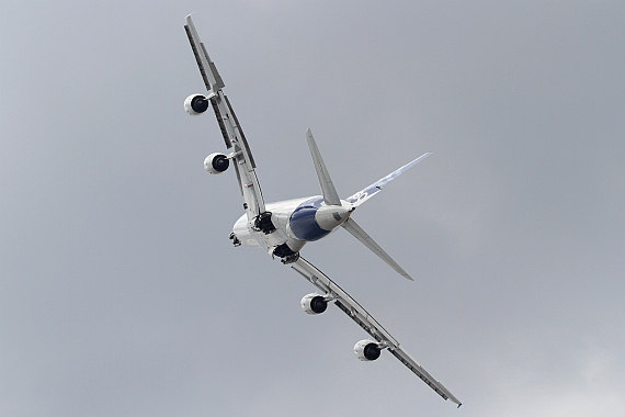 A380 im Flug - Foto: Thomas Ranner