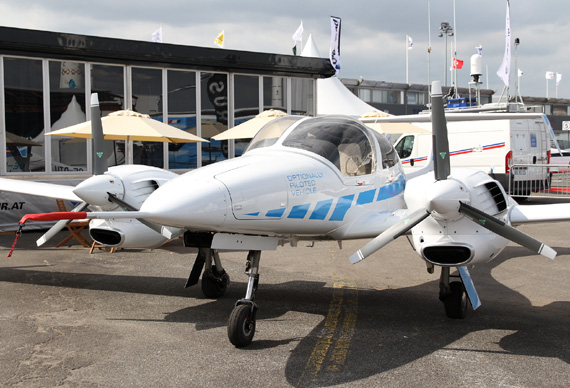 Auch Diamond Aircraft war vertreten - Foto: Thomas Ranner Auch Diamond Aircraft war vertreten - Foto: Thomas Ranner