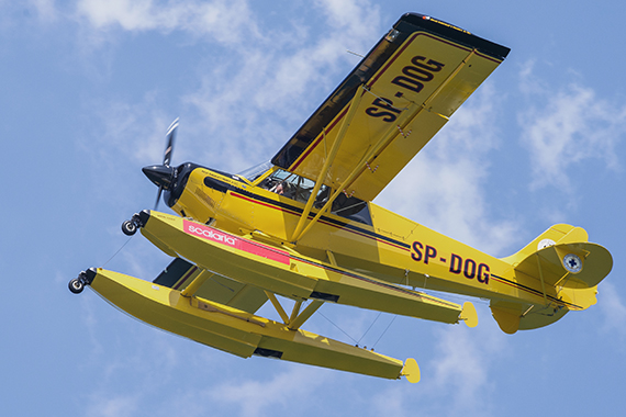 Aviat Husky Wasserflugzeug SP-DOG Scalaria 2015 Foto Florian Bartonek