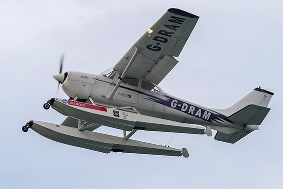 Cessna 172 Wasserflugzeug G-DRAM Scalaria 2015 Foto Florian Bartonek