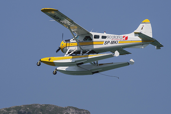 De Havilland DHC2 Beaver Wasserflugzeug SP-MKI Scalaria 2015 Foto Florian Bartonek