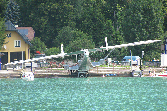 Die Maschine im "Trockendock" - Foto: Günther Schreiner