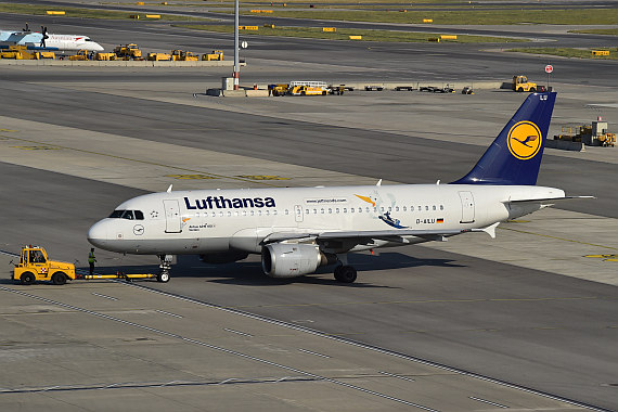 LUfthansa Airbus A319 D-AILU Jetfriends Sonderlackierung Foto Huber Austrian Wings Media Crew