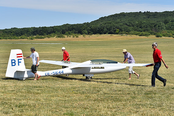 Spitzerberg 2015 Foto Huber Austrian Wings Media Crew OE-5644 Segelflugzeug