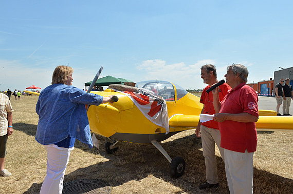 Spitzerberg 2015 Foto Huber Austrian Wings Taufe Motorsegler Name Wolfgang