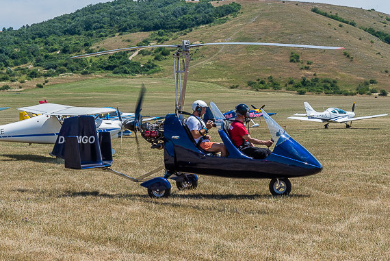 Spitzerberg 2015 Markus Dobrozemsky Gyrocopter Tragschrauber