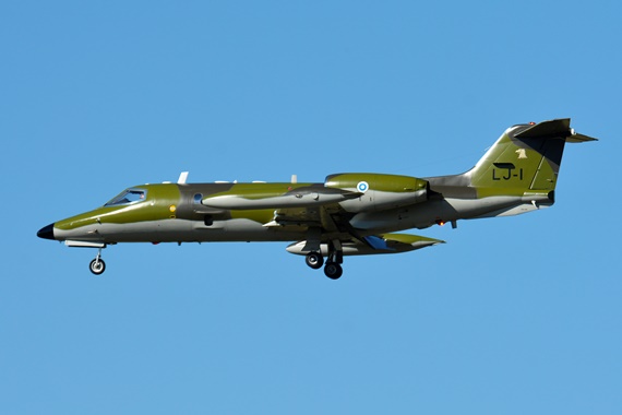 36. Copyright by Paul Bannwath Learjet 35AS LJ-1 Finnish Air Force finnische Luftwaffe