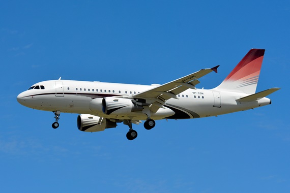 38. Copyright by Paul Bannwath Nexus Flight Operations VP-CSN Airbus A319