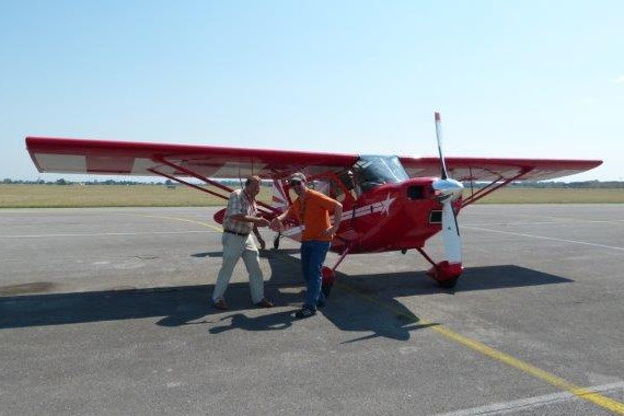 Kunstflugzeug Franz List AAM Sommerfest 2015 Foto Robert Schwihlik