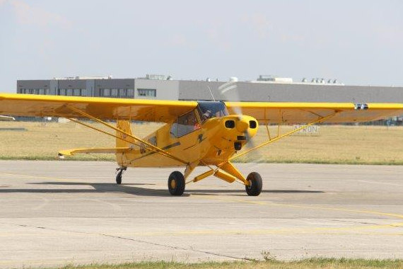 Piper Cub OE-CUb_1 AAM Sommerfest 2015 Foto Robert Schwihlik