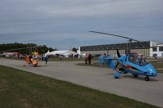 100 Jahre LOAN Flugplatz Wiener Neustadt Ost Anton Wildberger_005 Tragschrauber Gyrocopter