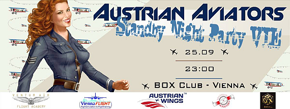 Austrian Aviators Clubbing Promotion - Grafik: Polish Aviators Austrian Aviators Clubbing Promotion - Grafik: Polish Aviators