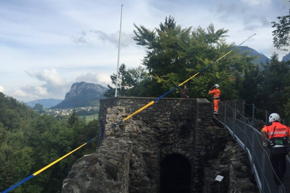600 Meter Schalzug in Hohenems 600 Meter Schalzug in Hohenems