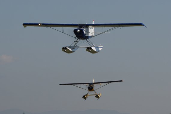 AirChallenge Styria 2015 Anton Wildberger_019 Formation Wasserflugzeuge Amphibienflugzeuge