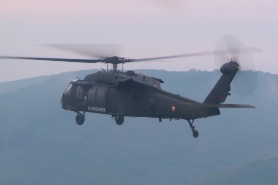 Bundesheer Blackhawk Air-to-Air - Foto: V-I-P.tv