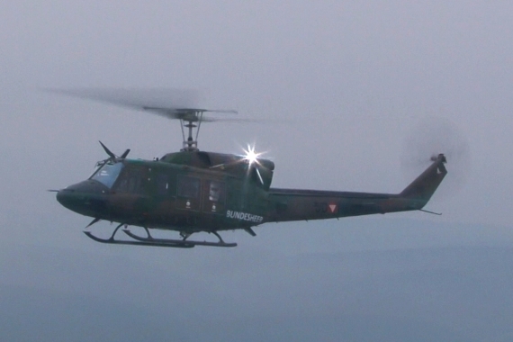 Bundesheer Agusta Bell 212 Air-to-Air - Foto: V-I-P.tv Bundesheer Agusta Bell 212 Air-to-Air - Foto: V-I-P.tv