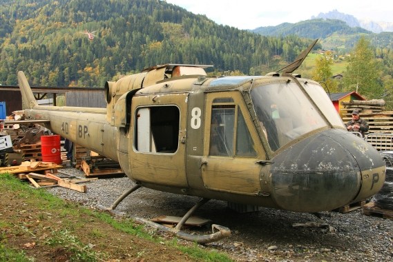 Ehemaliger Bell 204 des Bundesheeres