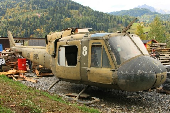 Ehemaliger Bell 204 des Bundesheeres Ehemaliger Bell 204 des Bundesheeres