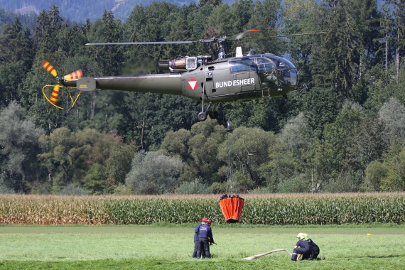 Bundesheer 3E-KN Alouette III Kapfenberg 120915 Robert Erenstein