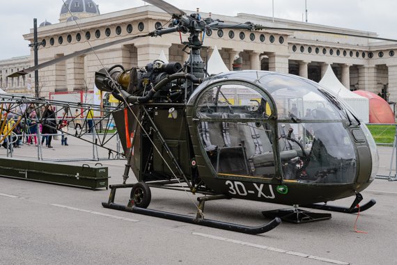 Eine Alouette II in Bundesheer-Farben, Symbolbild - Foto: Markus Dobrozemsky