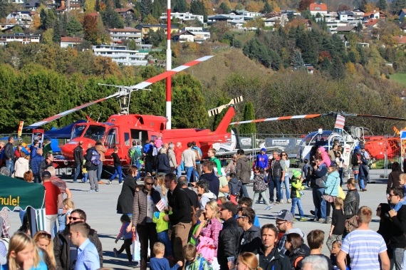 Flughafenfest Innsbruck 2015 Foto CSchöpf Bell 212