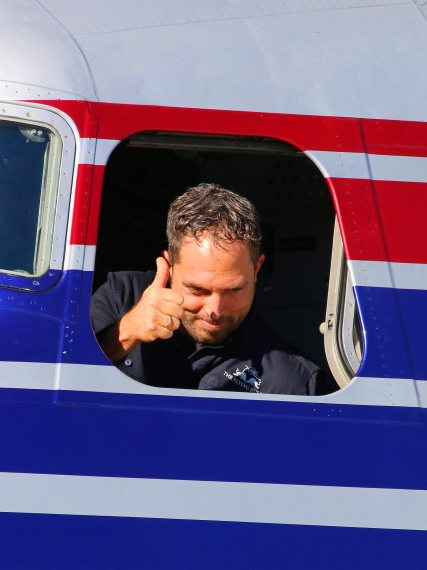 Raimund Riedmann, Chefpilot der Flying Bulls für Flächenflugzeuge Raimund Riedmann, Chefpilot der Flying Bulls für Flächenflugzeuge