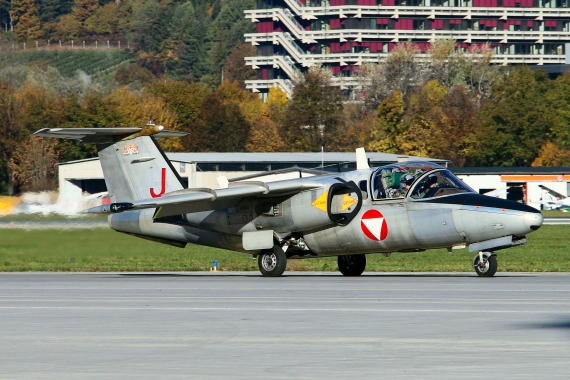 Flughafenfest Innsbruck 2015 Foto CSchöpf Saab 105 Bundesheer