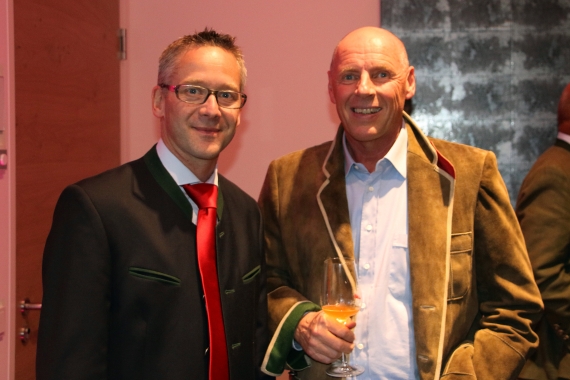 Ex-Schirennläufer Harti Weirather,rechts Ex-Schirennläufer Harti Weirather,rechts