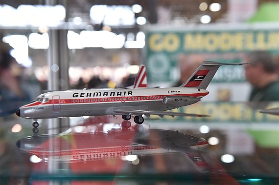 Modellbaumesse 2015 Foto Huber Austrian Wings Media Crew Germanair DC-9 IPMS Austria