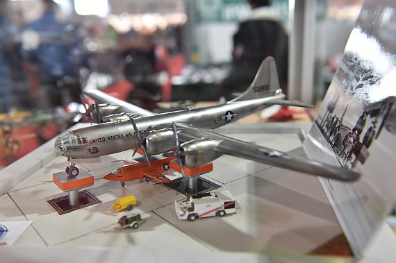 Modellbaumesse 2015 Foto Huber Austrian Wings Media Crew IPMS Austria B-29 Superfortress