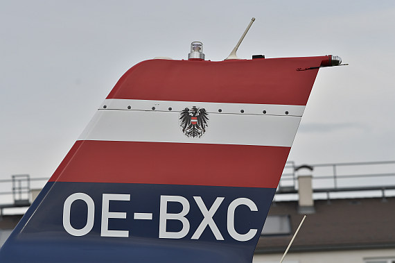 Vösendorfer Sicherheitstag 2015 Foto Huber Austrian Wings Media Crew OE-BXC Symbolbild Sujetbild Flugpolizei