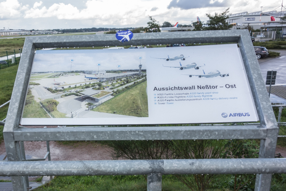 Aussichtswall Neßtor, Blick nach Osten Aussichtswall Neßtor, Blick nach Osten