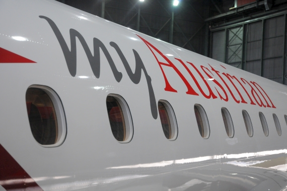 myAustrian Embraer 195 Taufe - Foto Austrian Wings Media Crew