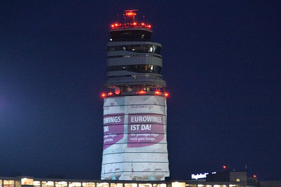 Eurowings Erstlandung Tower Nachtaufnahme Foto Huber Austrian Wings Media Crew DSC_0588