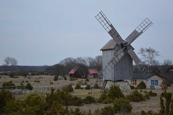 Eine wunderbar restaurierte Windmühle, das Symbol der Insel schlechthin.