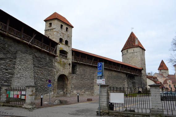 ...seiner alten, sehr gut erhaltenen Bausubstanz (hier Teile der Stadtmauer)...