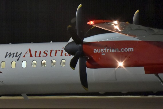 Nun hat auch auf der Dash 8-Flotte das "myAustrian"-Design Einzug gehalten.