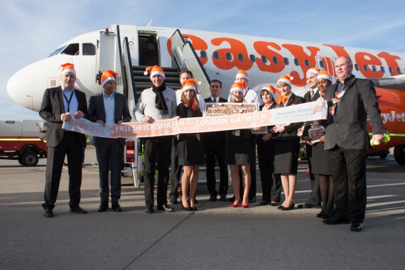 EAsyJet Airbus A319 Erstlandung Friedrichshafen 12122015 Foto Mathias Claus_4