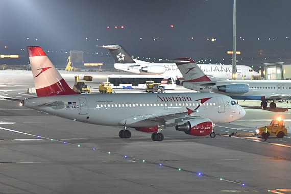 Aktuellster Design-Neuzugang: AUA-A319 im neuen Design, aber ohne "my". - Foto: Austrian Wings Media Crew Aktuellster Design-Neuzugang: AUA-A319 im neuen Design, aber ohne "my". - Foto: Austrian Wings Media Crew