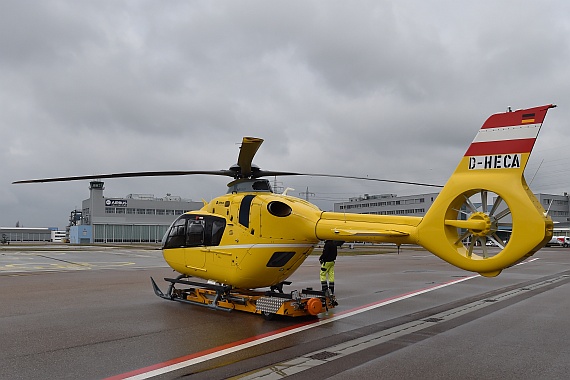 D-HECA Erster EC135 T3 H135 T3 für Christophorus Flugrettung Foto Huber Austrian Wings Media Crew_014